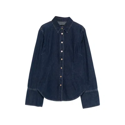 7 For All Mankind Shirts Blue