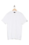 7 For All Mankind Short Sleeve Cotton Piquè Polo In White