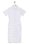 7 For All Mankind Patch Pocket Midi Dress In Love Again