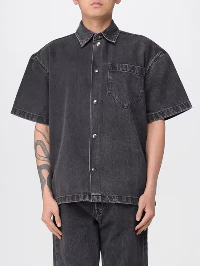 7 FOR ALL MANKIND SHORT-SLEEVED DENIM SHIRT