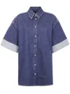 7 For All Mankind Button-cuff Cotton Shirt