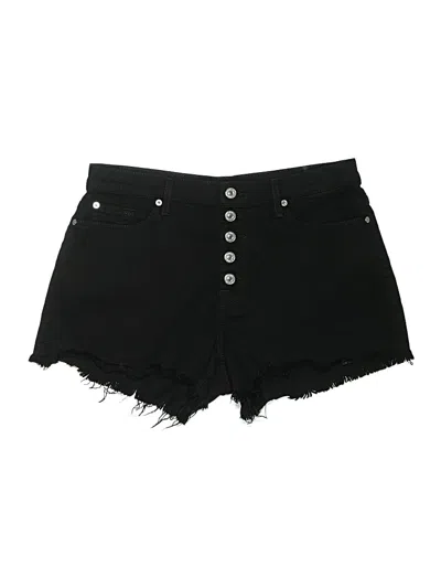 Pre-owned 7 For All Mankind Shorts In Black