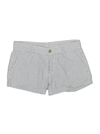 Pre-owned 7 For All Mankind Shorts In Gray