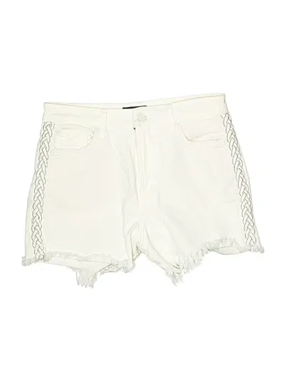 Pre-owned 7 For All Mankind Shorts In Ivory