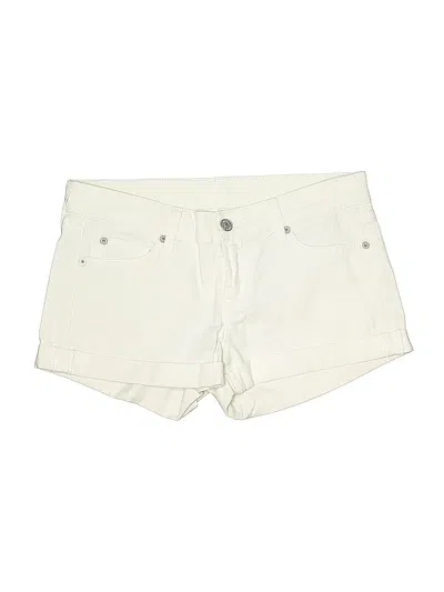 Pre-owned 7 For All Mankind Shorts In White