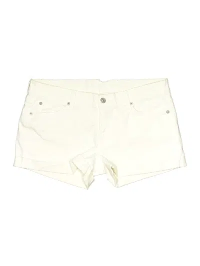 Pre-owned 7 For All Mankind Shorts In White