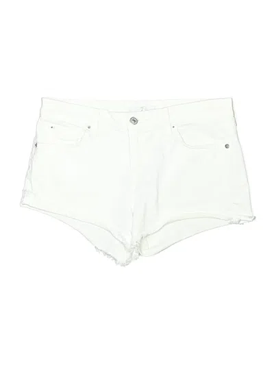 Pre-owned 7 For All Mankind Shorts In White
