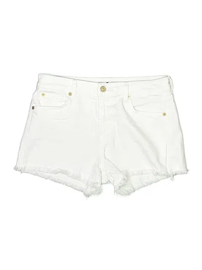Pre-owned 7 For All Mankind Shorts In White