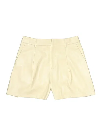 Pre-owned 7 For All Mankind Shorts In Yellow