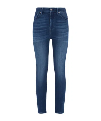 7 FOR ALL MANKIND SKINNY FIT JEANS