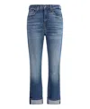 7 For All Mankind Skinny Groovy Jeans In Blue