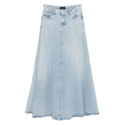 7 FOR ALL MANKIND SKIRTS BLUE
