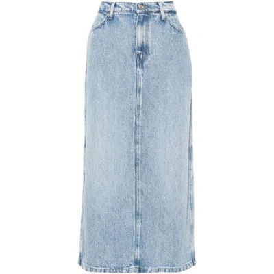 7 For All Mankind Skirts In Blue