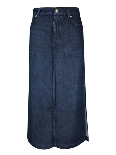 7 For All Mankind Skirts In Blue