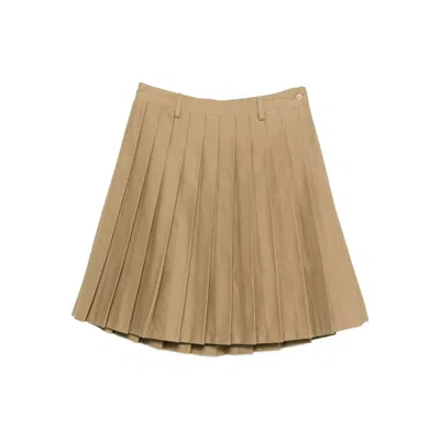 7 For All Mankind Skirts In Brown