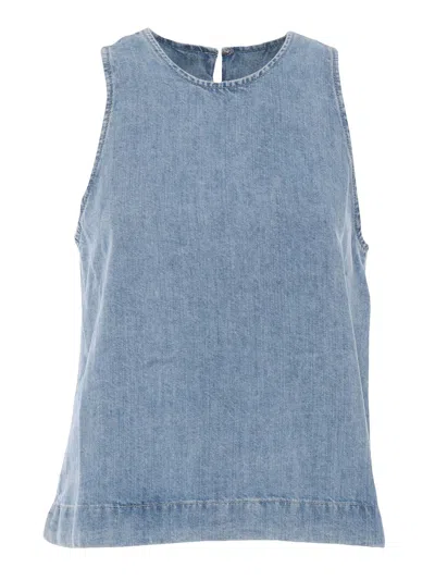 7 FOR ALL MANKIND SLEEVELESS TOP KANSAS