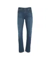 7 For All Mankind Mid-waist Denim Pants In Blue