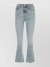 7 FOR ALL MANKIND SLIM FLARED DENIM TROUSERS
