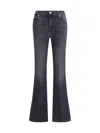 7 For All Mankind Slim Illusion Bootcut Jeans In Blue