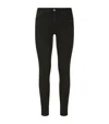 7 For All Mankind Slim Illusion High Waist Super Skinny Jeans