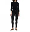 7 For All Mankind Slim Illusion Hw Skinny In Black In Black