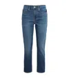 7 For All Mankind Slim Illusion Relaxed Skinny Jeans In Blue