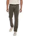 7 For All Mankind Slimmy Army Slim Straight Jean In Green
