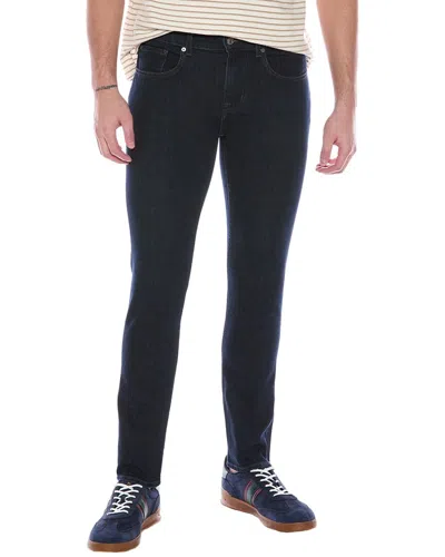 7 For All Mankind Slimmy Asterisk Tapered Jean In Blue