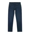 7 For All Mankind Adrien Relaxed Fit Slim Cut Stretch Jeans In Blue