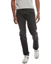 7 For All Mankind Slimmy Clean Pocket Washed Black Slim Straight Jean