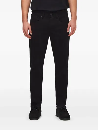 7 For All Mankind Slimmy Jeans In Black