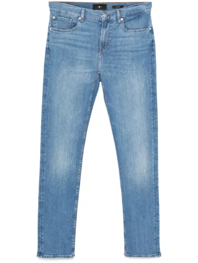 7 For All Mankind Slimmy Jeans In Blue