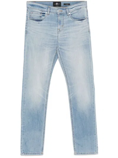 7 For All Mankind Slimmy Jeans In Blue