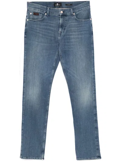 7 For All Mankind Slimmy Jeans In Blue