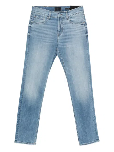 7 For All Mankind Slimmy Jeans In Blue