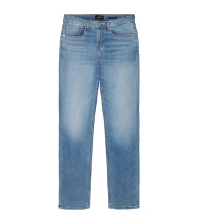 7 For All Mankind Slimmy Jeans In Blue