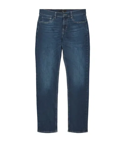 7 For All Mankind Slimmy Jeans In Blue
