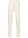 7 For All Mankind Slimmy Tapered Trousers In Neutrals