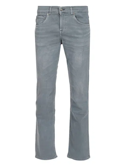 7 For All Mankind Slimmy Left Hand Distance Trousers Blue