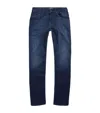 7 For All Mankind Austyn Carbon Relaxed Straight Jean In Blue