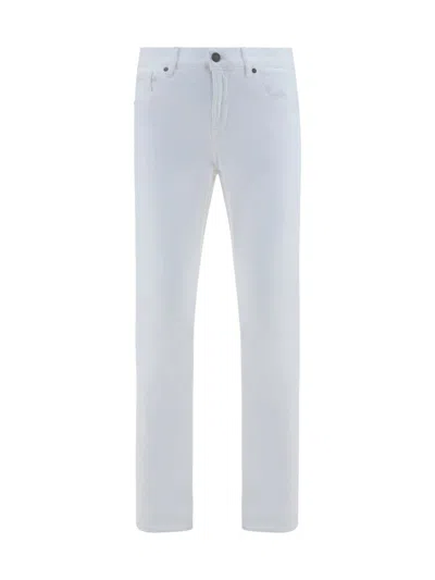 7 For All Mankind Luxe Jeans In White