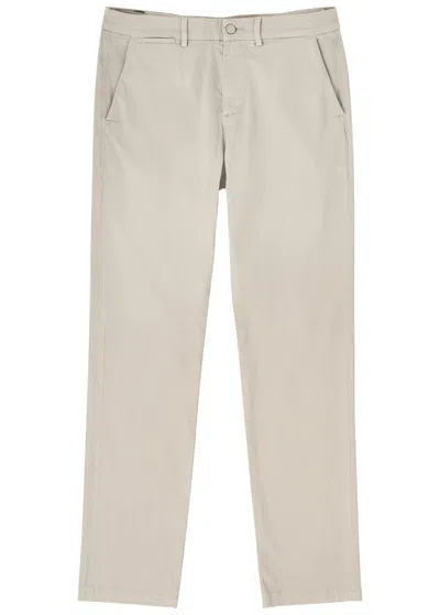 7 For All Mankind Slimmy Luxe Performance Chinos In Grey