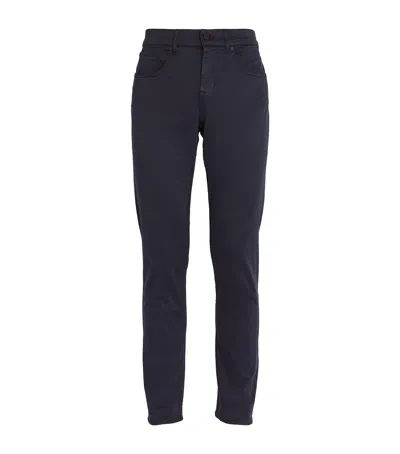 7 For All Mankind Slimmy Luxe Performance Plus Jeans In Blue