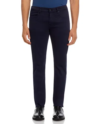 7 For All Mankind Slimmy Luxe Performance Plus Pants In Navy