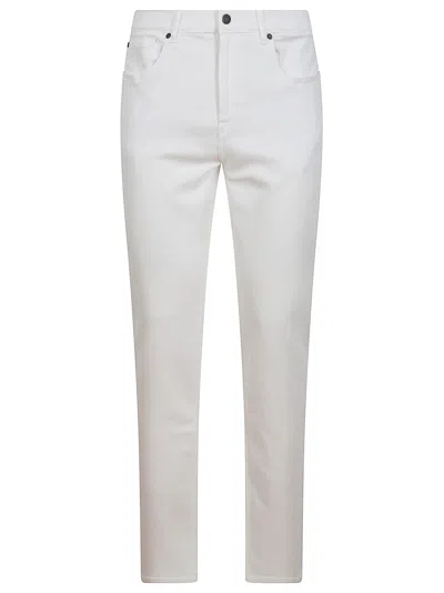 7 FOR ALL MANKIND SLIMMY LUXE PERFORMANCE WHITE WHITE