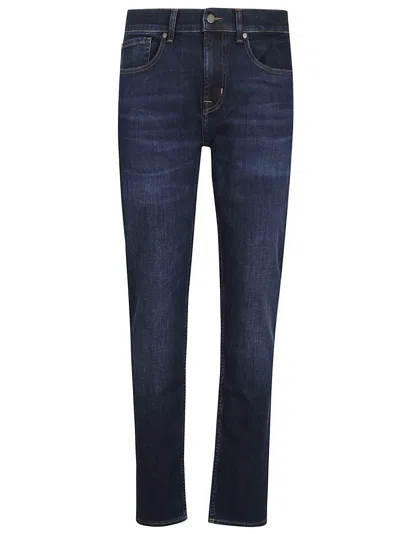 7 For All Mankind Slimmy Luxpermae In Dark Wash