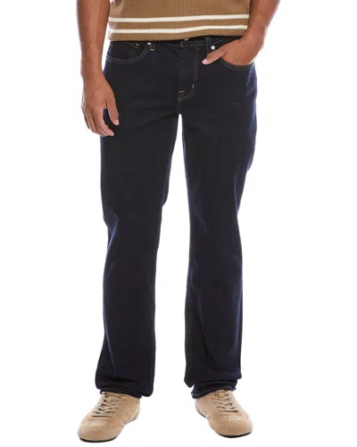 7 For All Mankind Slimmy Rinse Slim Straight Jean In Black