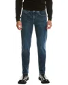 7 For All Mankind Luxe Performance Plus Slimmy Tapered Slim Fit Jeans In Mid Blue In Blue