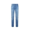 7 For All Mankind Ens Slimmy Tapered Brand-patch Stretch-denim Jeans Jazz Age In Blue