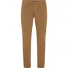 7 For All Mankind Mens Brown Slimmy Tapered-leg Mid-rise Stretch-denim Jeans In Rope